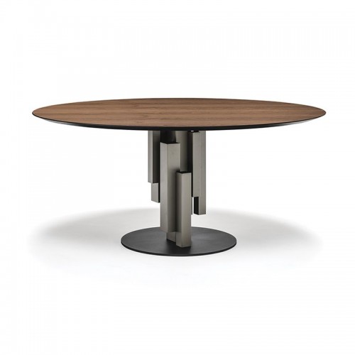 Cat. Skyline Wood Round étkezőasztal