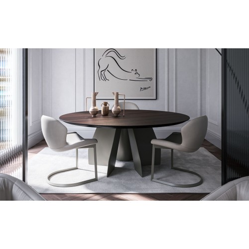 Cat. Senator Round étkezőasztal