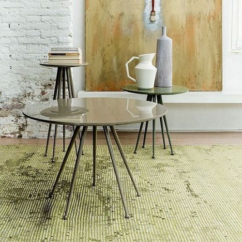 Alberta Jagger dohányzóasztal